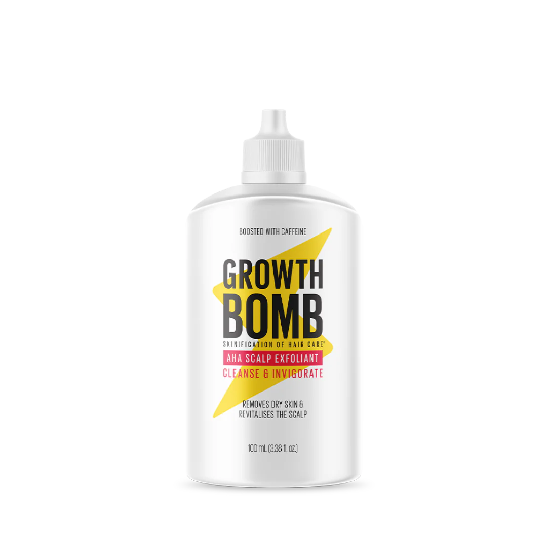 Growth BOMB- Cleanse and Invigorate AHA scalp exfoliant - مقشر لفروه الشعر